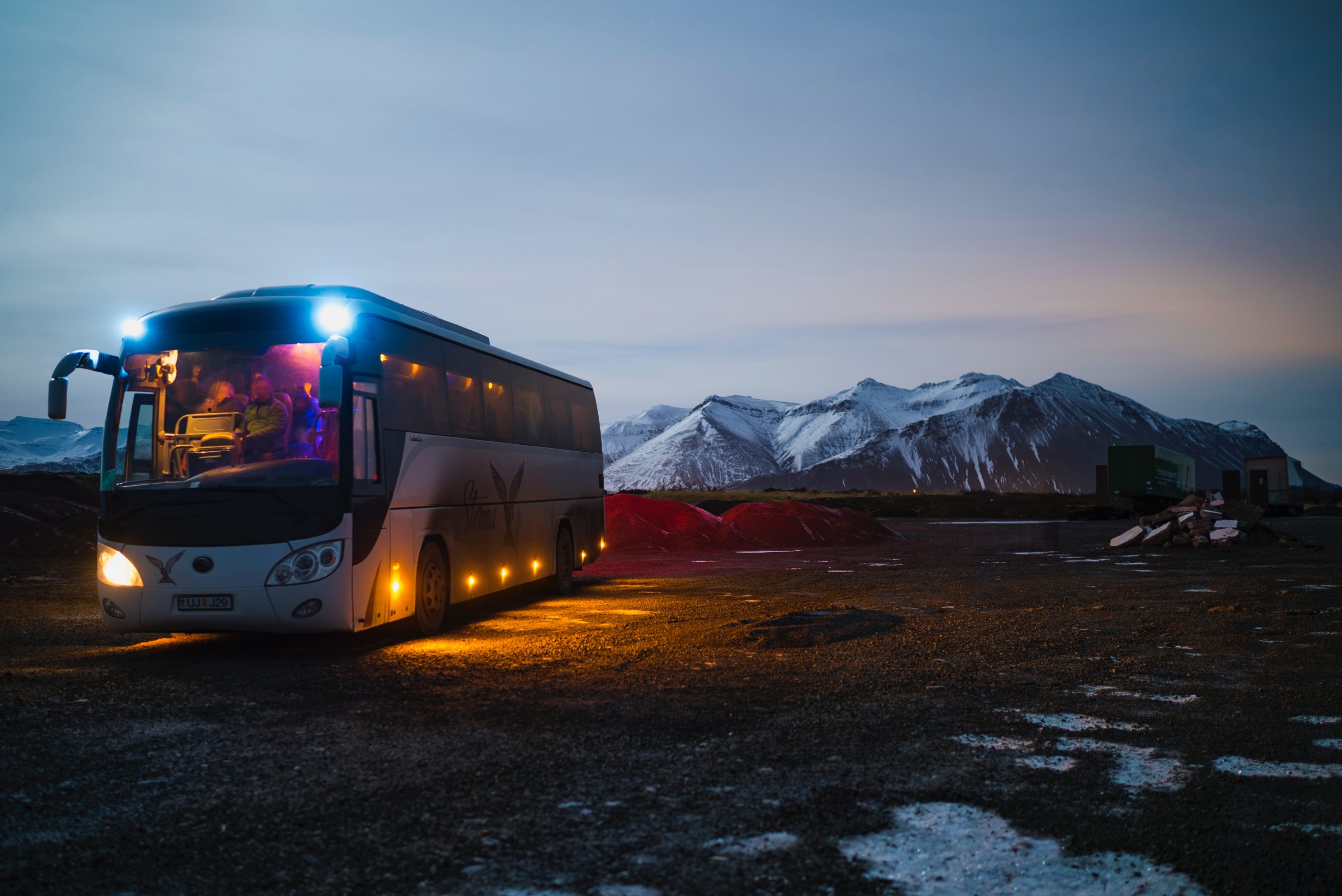 Bussen volgen